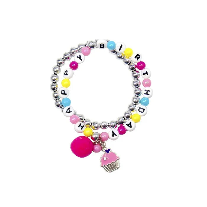 Great Pretenders Happy Birthday Bracelet - 2pc