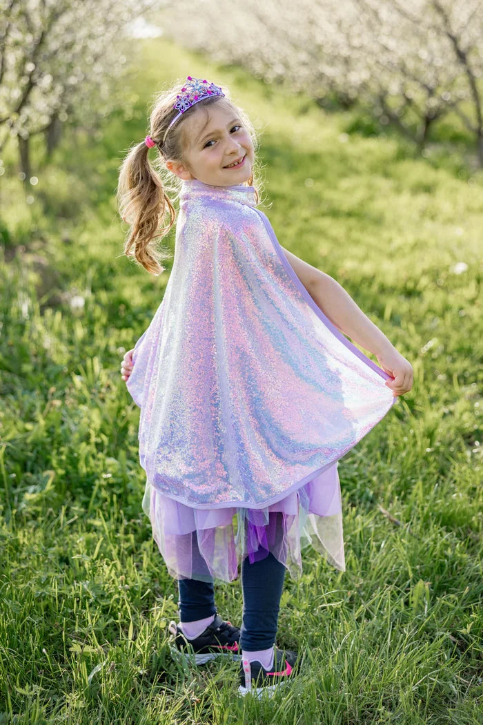 Great Pretenders Sequins Cape - Lilac