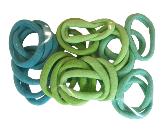 Hair elastics Coloured