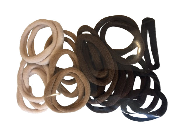 Hair elastics Coloured