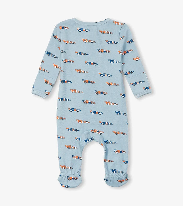 Hatley Bamboo Coverall - Baby Grand Prix
