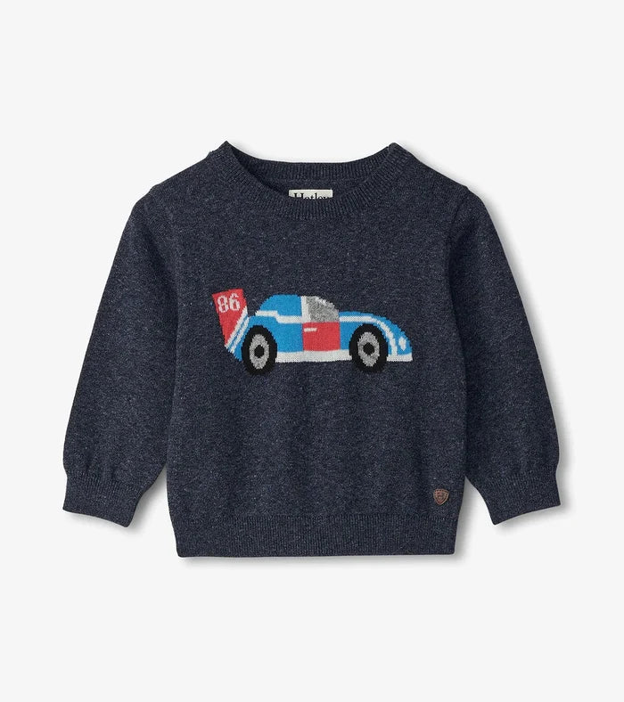 Hatley Crew Neck Racecar Sweater