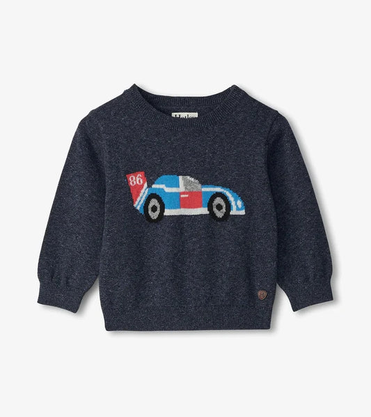 Hatley Crew Neck Racecar Sweater