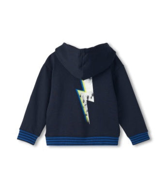 Hatley Pull-over Hoodie - Lightening Bolt