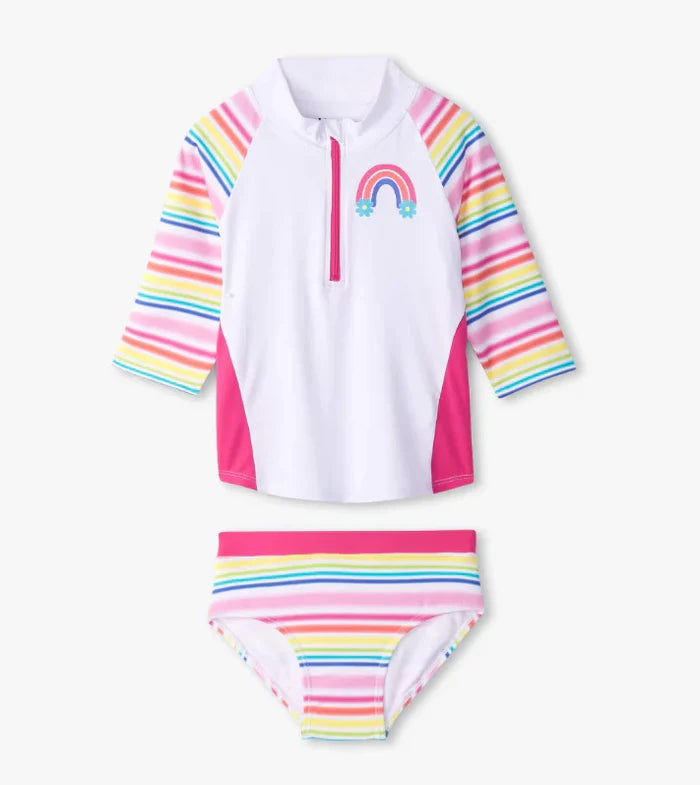 Hatley Rashguard Set - Dazzling Stripes