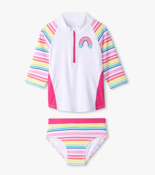 Hatley Rashguard Set - Dazzling Stripes