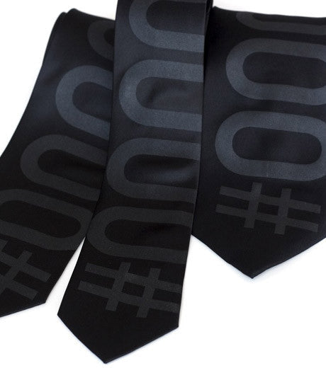 Black #000000 Hexadecimal Code Necktie
