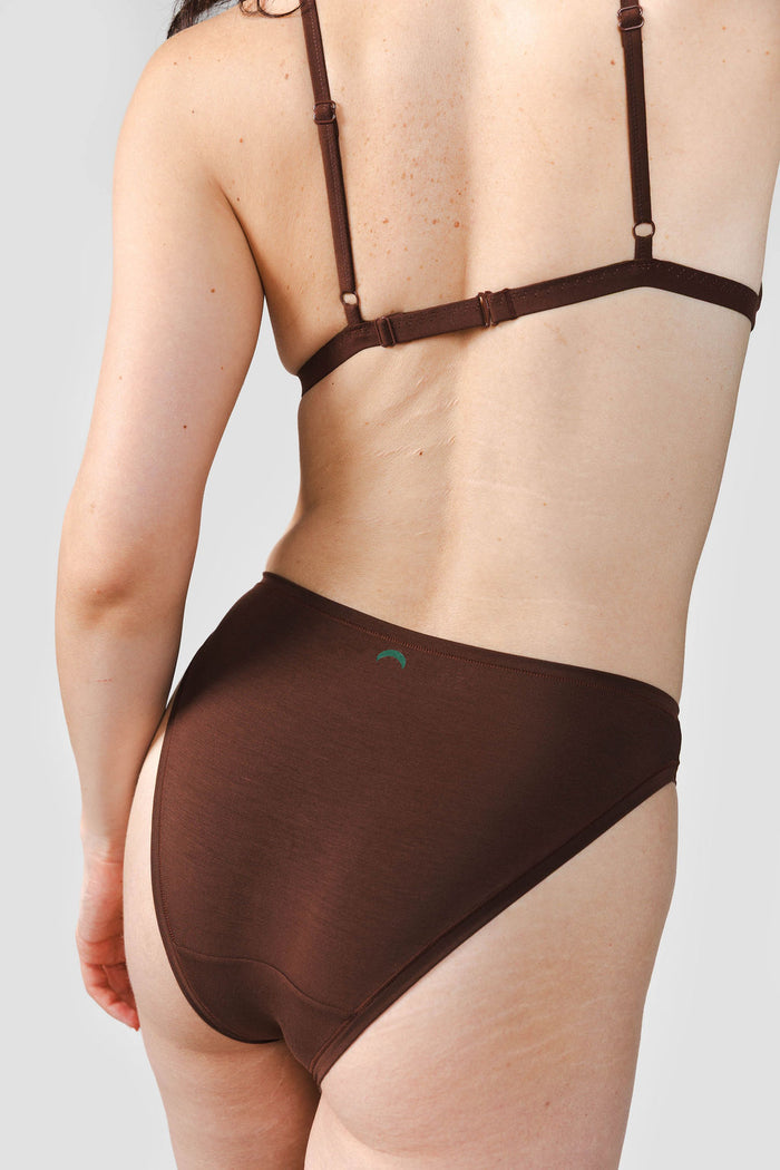 Brown | Model is wearing size M