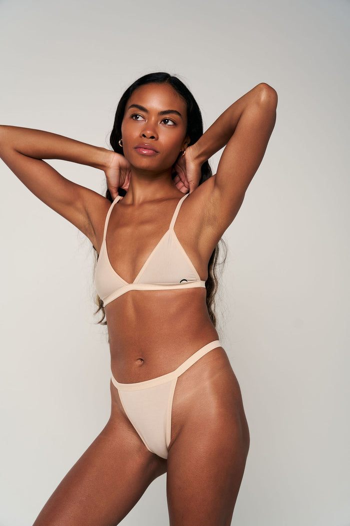 Beige | Model is wearing size XS