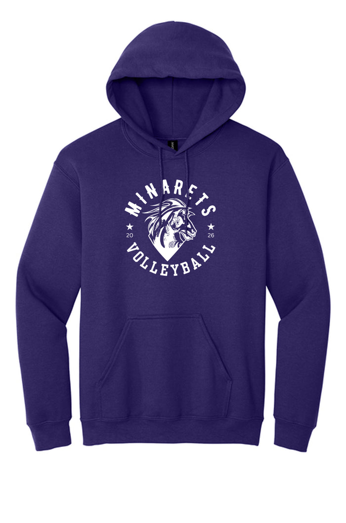 Hoodie  8.4-ounce, 80/20 ring spun cotton/poly