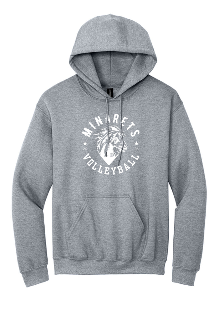 Hoodie  8.4-ounce, 80/20 ring spun cotton/poly