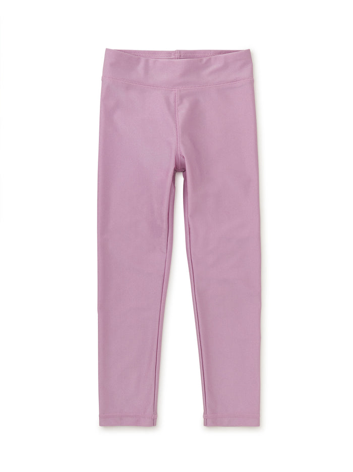 Hydrangea Pink Shiny Leggings