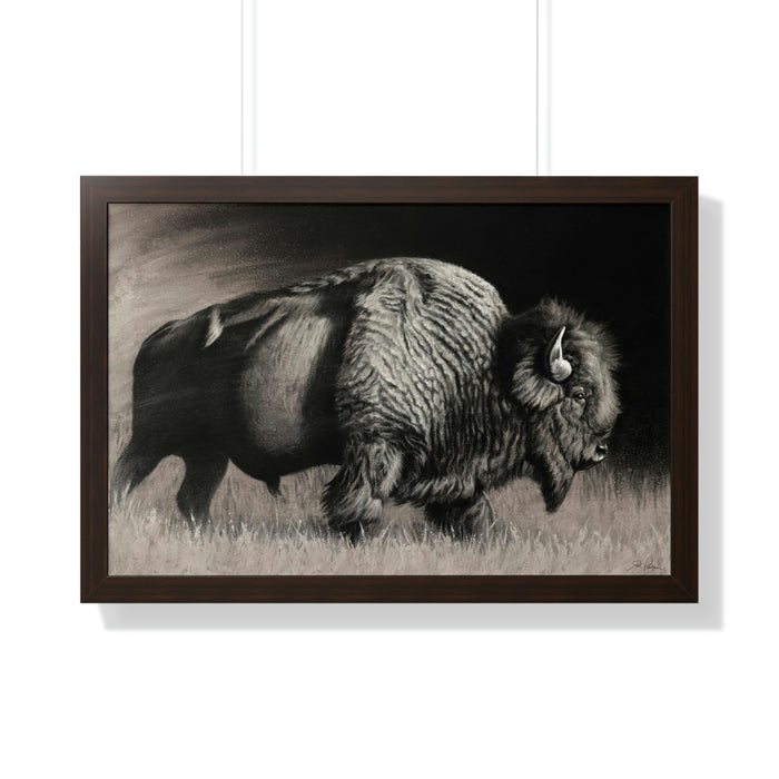 "Into the Storm" Framed Paper Print