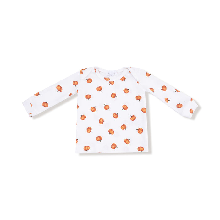 Ivory Little Pumpkins LS PJ Set