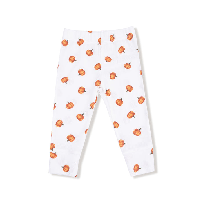 Ivory Little Pumpkins LS PJ Set
