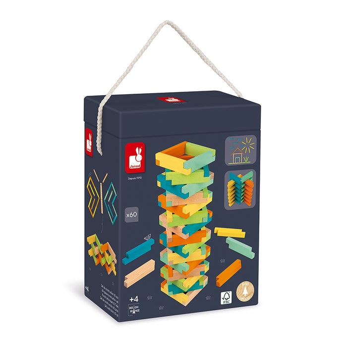 Janod 60pc Construction Set