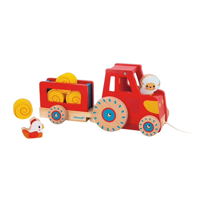 Janod Pull-Along Tractor