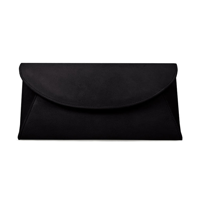 Jenna: Black Suede Bags Sole Bliss