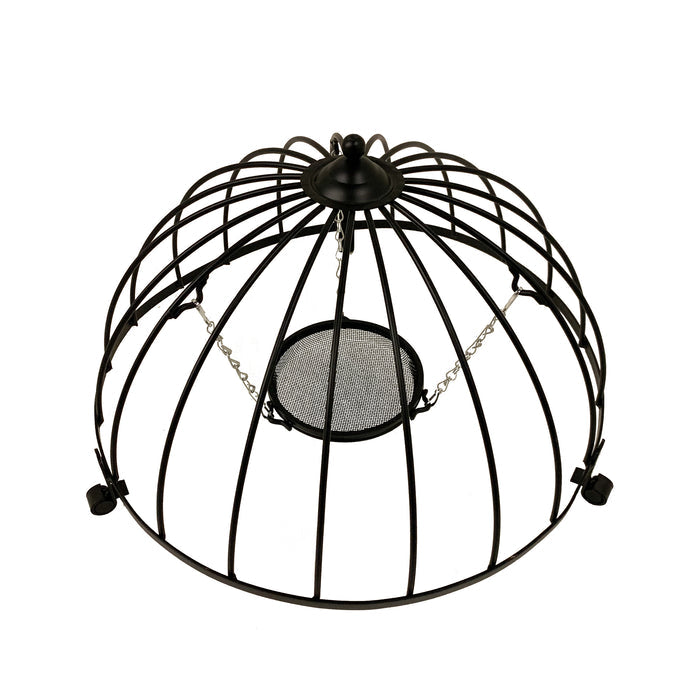 Ground Bird Feeder sanctuary on a white background