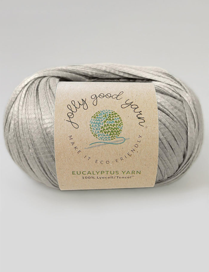 Silverton Grey Eco-Friendly Eucalyptus Yarn by Jolly Good Yarn (100g)