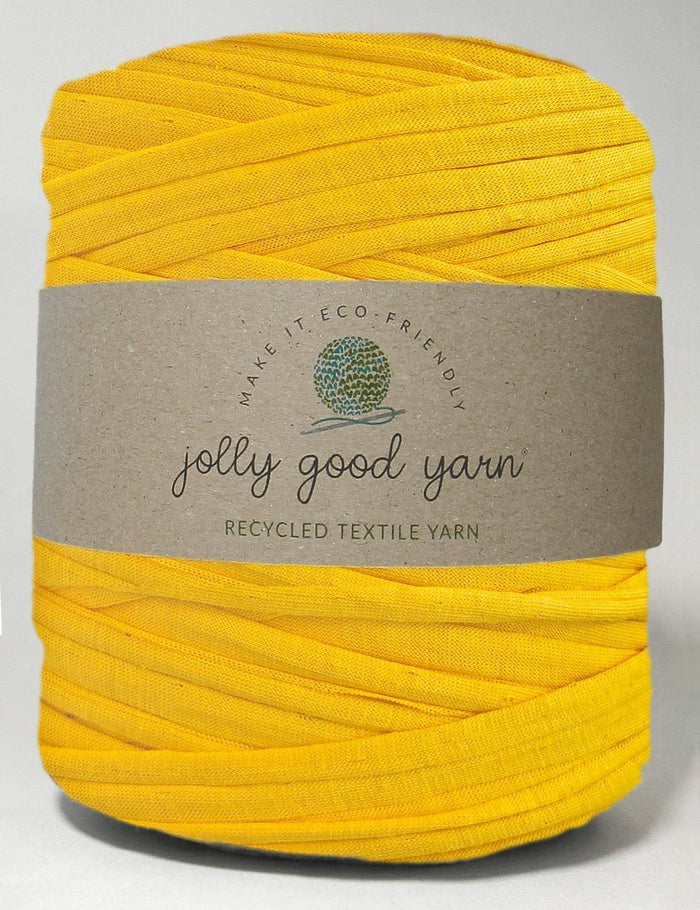 Canary Yellow T-Shirt Yarn by Jolly Good Yarn (100-120m)