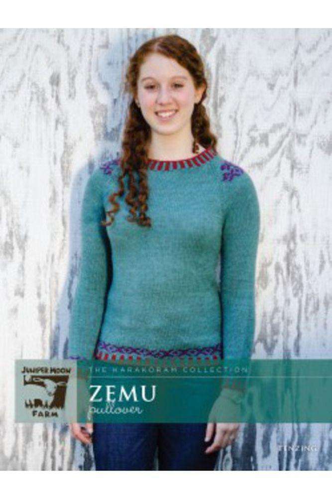 Juniper Moon Farm - Zemu Sweater Pattern-Patterns-Juniper Moon Farm-Alpaca Direct