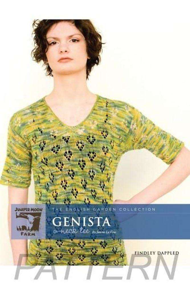 Juniper Moon Farm Findley 'Genista' Vneck Tee PATTERN ONLY-Patterns-Juniper Moon Farm-Alpaca Direct