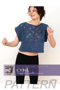 Juniper Moon Farm Sabine 'Cybil' Cropped Sweater PATTERN ONLY-Patterns-Juniper Moon Farm-Alpaca Direct