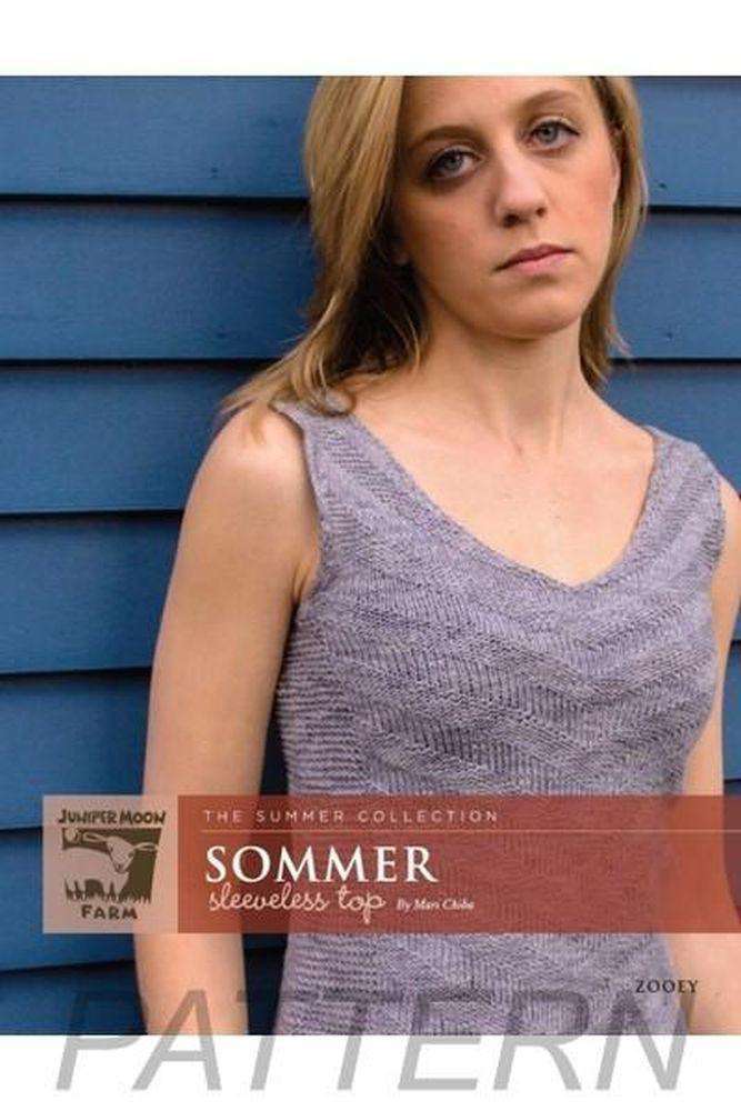 Juniper Moon Farm Zooey 'Sommer' Sleeveless Top PATTERN ONLY-Patterns-Juniper Moon Farm-Alpaca Direct