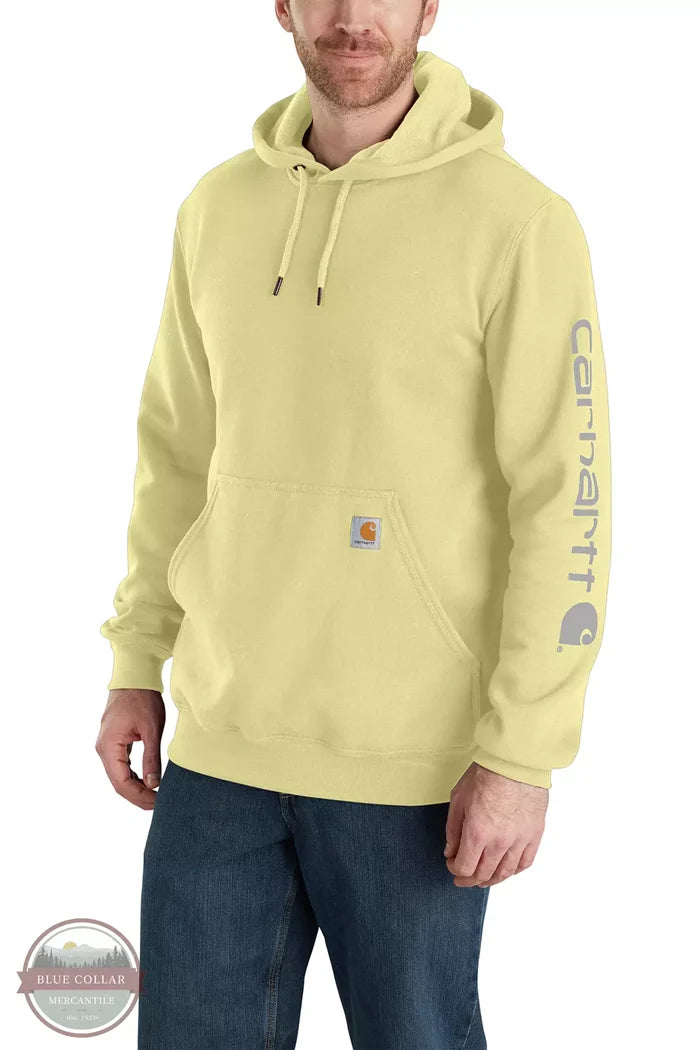 Carhartt K288 Loose Fit Midweight Logo Sleeve Hoody Basic GD2 front view