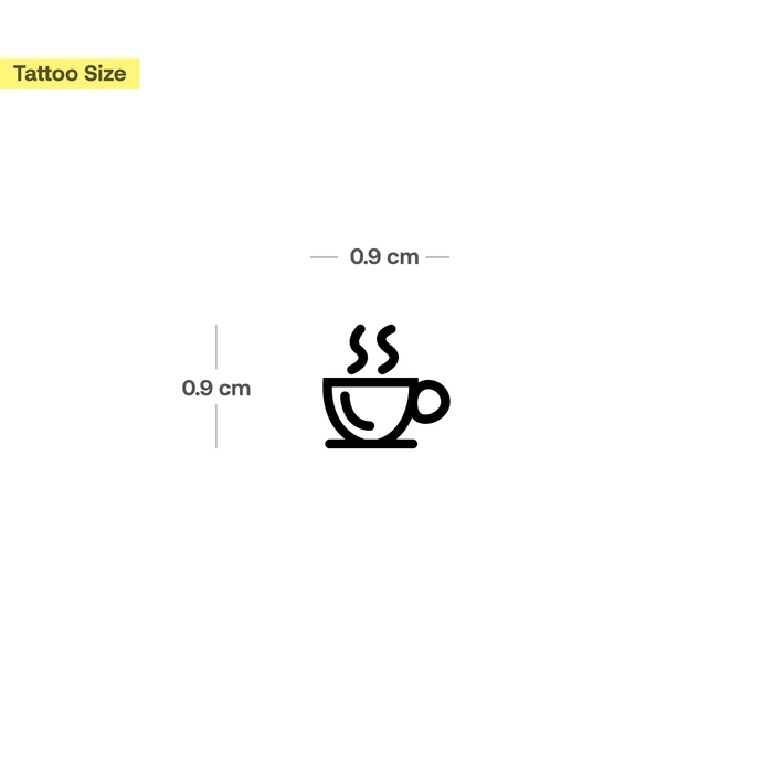 Kaffeetasse Tattoo