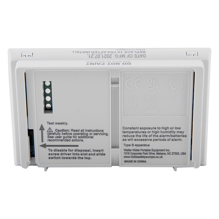 kidde carbon monoxide alarm instructions