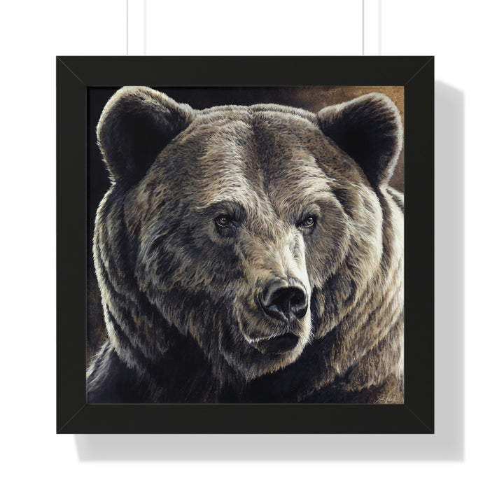 "Kodiak" Framed Paper Print