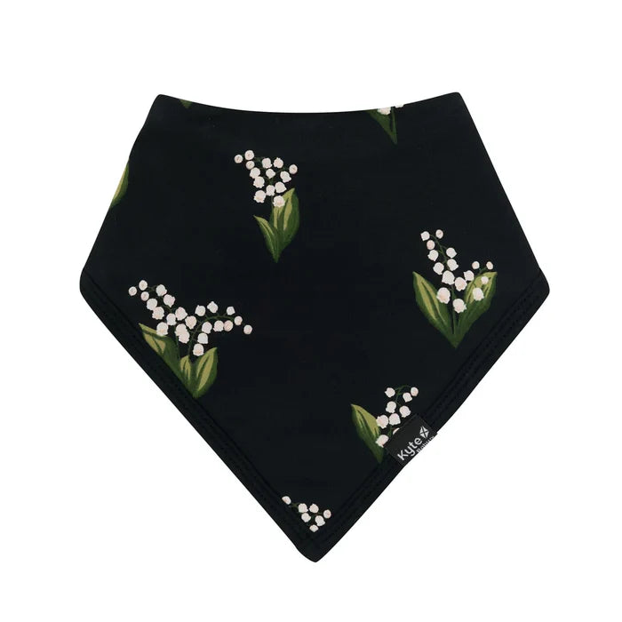 Kyte Baby Bib - Midnight Lily