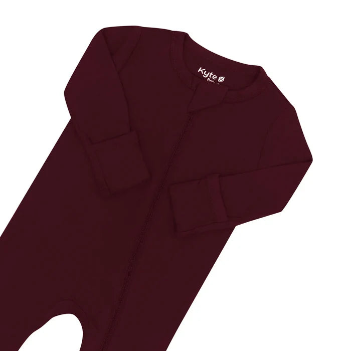 Kyte Baby Nylon Bow - Burgundy