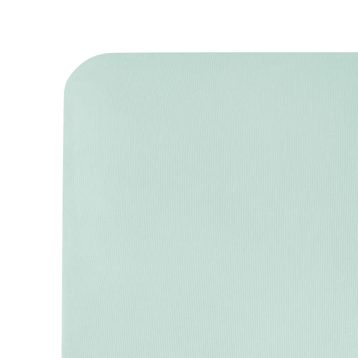 Kyte Baby Ribbed Crib Sheet - Sage