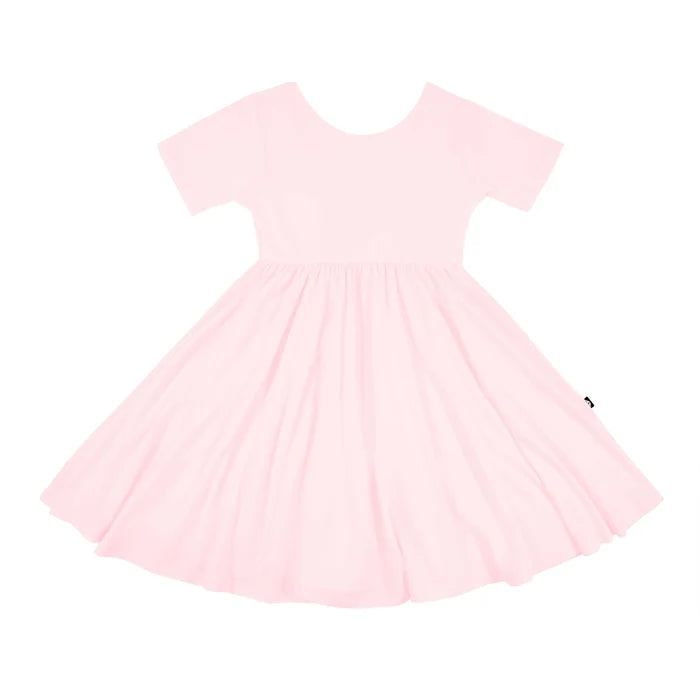 Kyte Baby Short Sleeve Twirl Dress - Sakura