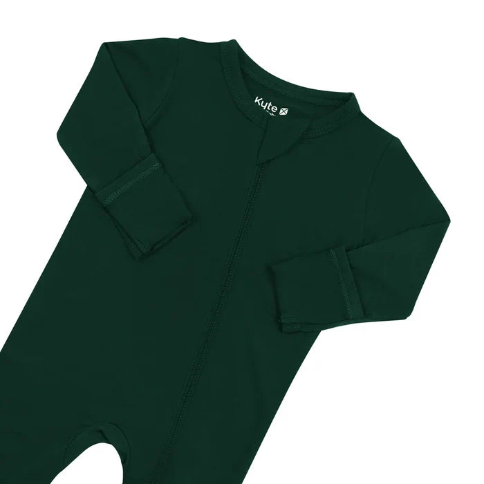 Kyte Baby Zippered Footie - Evergreen