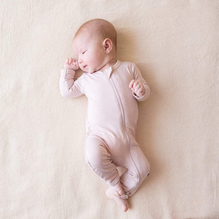 Kyte Baby Zippered Romper - Blush