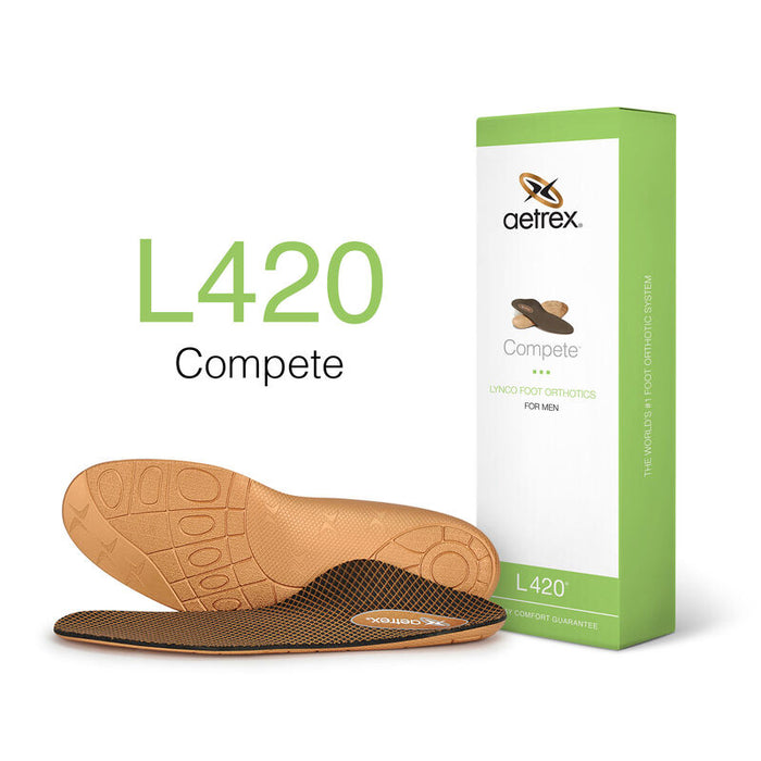 Aetrex L420M Men's Compete Posted Orthotics