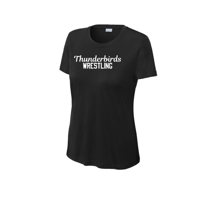 Ladies Dri Fit Tee-Soccer, Wrestling, Thunderbirds Only