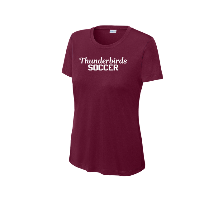 Ladies Dri Fit Tee-Soccer, Wrestling, Thunderbirds Only