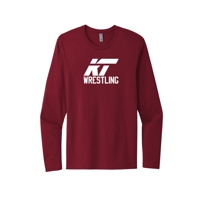 Long Sleeve Cotton Tee-Soccer, Wrestling, KT Only
