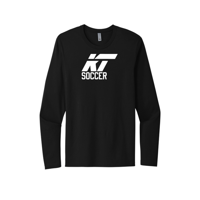 Long Sleeve Cotton Tee-Soccer, Wrestling, KT Only