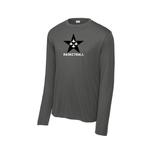 Long Sleeve Dri Fit Tee-Basketball, Gymnastics, Cheer
