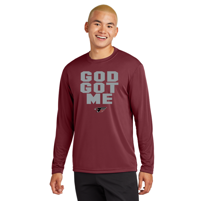 Long Sleeve Dri Fit Tee (CHOOSE COLOR AND LOGO)