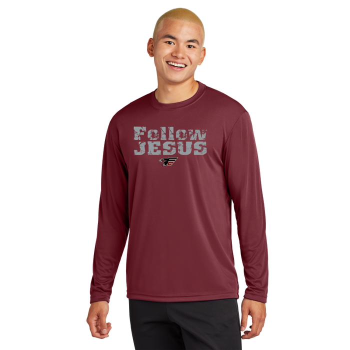 Long Sleeve Dri Fit Tee (CHOOSE COLOR AND LOGO)