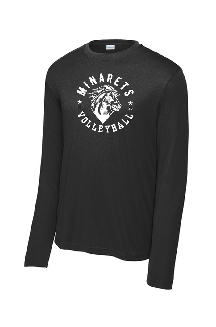 Long Sleeve Drifit Tee  100% Polyester