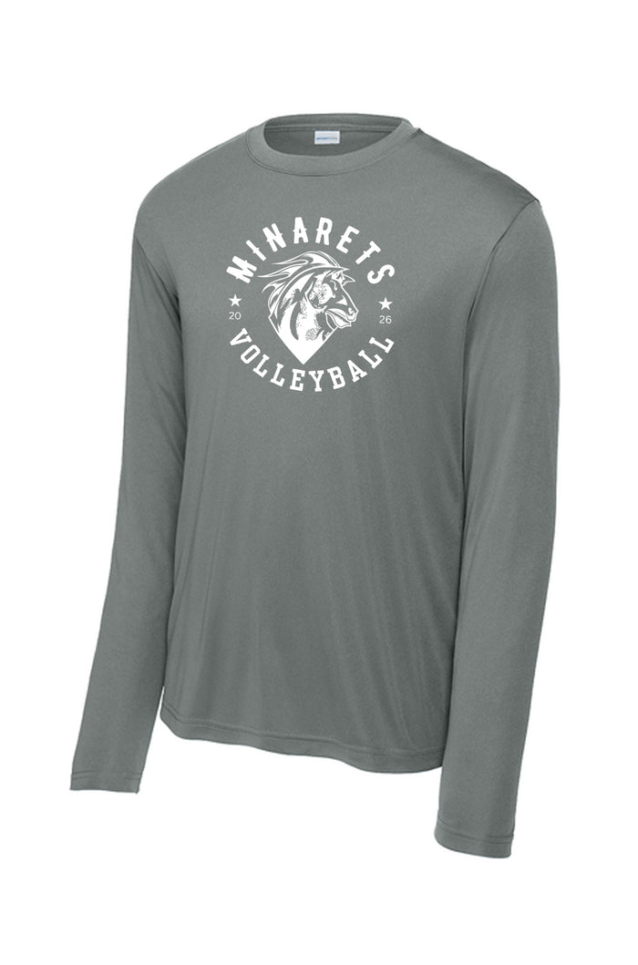 Long Sleeve Drifit Tee  100% Polyester