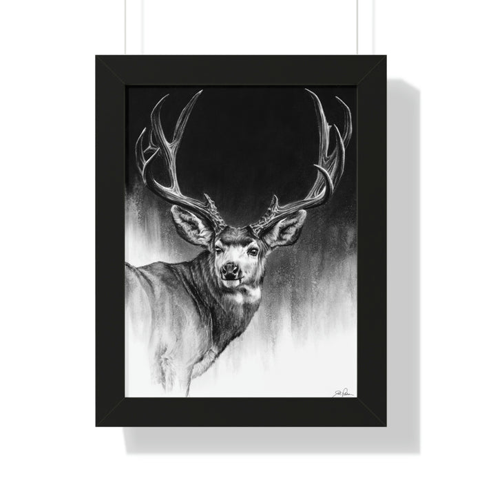 "Looking Back" Framed Paper Print